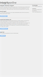 Mobile Screenshot of help.integrity.com